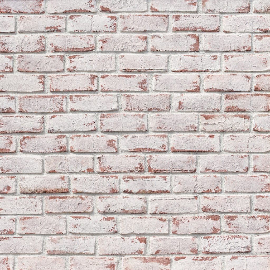 Brick wall detail featuring Creative Mine's Ghosted Cannery Brick Veneer