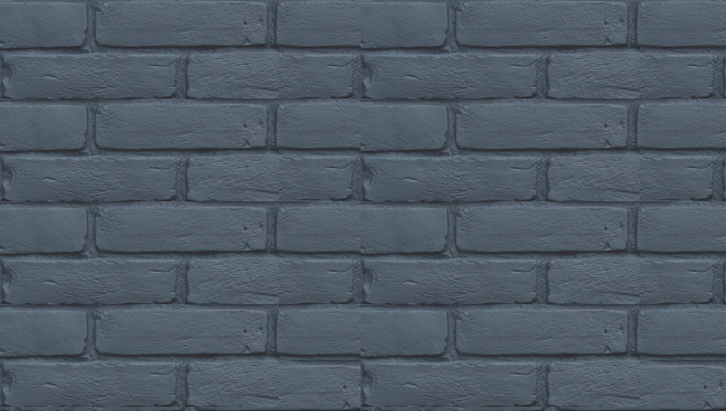 Black painted Creative Mines Loft Paintgrade brick veneer wall