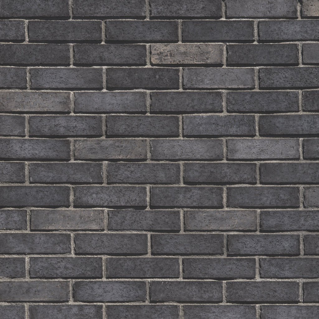 Brick wall detail featuring Shadowdance Warehouse Brick Veneer by Creative Mines